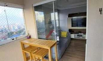 Imagem 2: Apartamento com 3 dormitórios à venda, 59 m² por R$ 429.000 - Vila Eldízia - Santo André/S