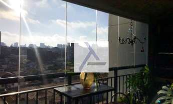 Imagem 2: Apartamento com 3 dormitórios para alugar, 81 m² por R$ 5.442,00/mês - Granja Julieta - Sã