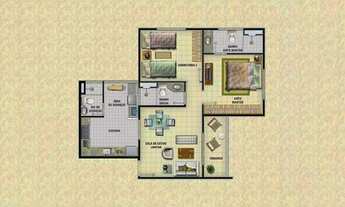 Imagem 2: Ilhas Gregas para aluguel possui 68 metros quadrados com 2 quartos em Ponta Negra - Manaus