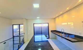 Imagem 7: Casa Subtérrea com três suítes plenas no condomínio Jardins Barcelona, Senador Canedo-GO