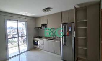 Imagem 5: Apartamento com 1 dormitório para alugar, 34 m² por R$ 2.538,00/mês - Vila Galvão - Guarul