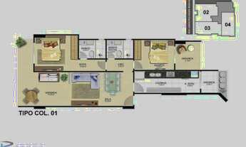 Imagem 5: Lançamento no Centro de Guarapari-ES, apartamentos de 2 quartos com área de lazer completa