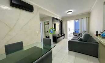 Imagem 3: Apartamento mobiliado com suíte, sacada com churrasqueira e lazer completo em Sã