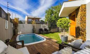 Imagem 3: Sobrado de 3 dormitórios 1 suíte e closet , mobiliado , 2 vagas no bairro Bela Vista em Ca