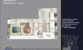 Imagem 5: Apartamento com entrada de R$ 45mil e Parcelas de R$ 1.356 - Em Construção!