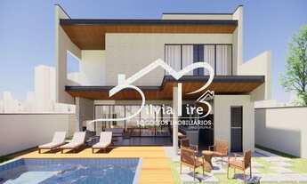 Imagem 3: Belíssimo sobrado na planta de alto padrão à venda em Indaiatuba SP no condomínio Villa Do