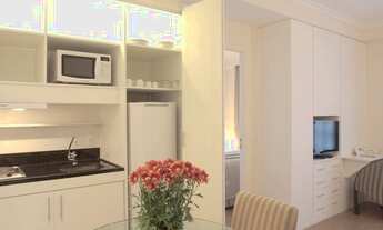 Imagem 7: Lindo Flat Alto Padrão no Itaim Bibi com 02dorms 01 vaga 52m² No Pool