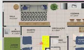 Imagem 7: Apartamento com 2 quartos para venda no Sertãozinho - Matinhos