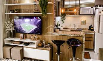 Imagem 2: Apartamento de 57m² no Jaracaty Varanda e Projetados 02 Quartos MKT10TR101251