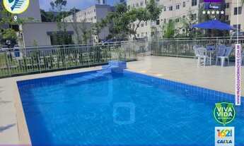 Imagem 4: 5 Minutos do ABEU - Cond. Fechado, 2 Quartos, 100% em Piso Laminado, Área de Lazer Complet