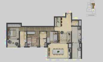 Imagem 7: Apartamento para venda com 110 metros quadrados com 3 quartos em Jardim das Acácias - São