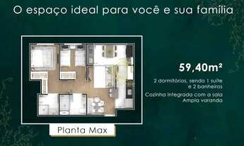 Imagem 3: Residencial Bosque Monet - Jardim Califórnia - LANÇAMENTO 2 QUARTOS 58 m² +14 itens de laz