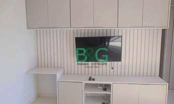 Imagem 3: Apartamento com 1 dormitório para alugar, 34 m² por R$ 2.538,00/mês - Vila Galvão - Guarul