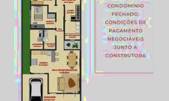 Imagem 2: Casa Moderna de Condomínio Próximo ao shopping do Pátio Norte