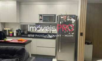 Imagem 2: Apto de 86 m2 obiliado com 2 dorm sendo 1 suite , 1 vaga e living com lavabo no Campo Belo