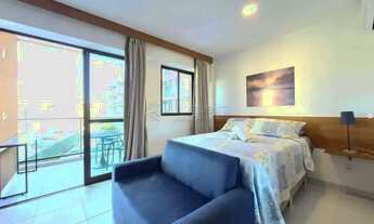 Imagem 2: Flat mobiliado - Apartamento 29m² e 1 vaga lazer completo - Muro Alto - Prox. ao Empório