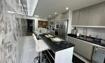 Imagem 3: Excelente sobrado à venda de Porteira Fechada no bairro Jardim Brasília, com 168m² e 5 vag