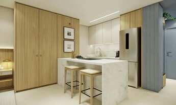 Imagem 4: Stúdio mobiliado com área externa a 300m da praia disponível em outubro