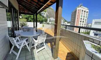 Imagem 7: Maravilhosa cobertura na Lagoa com vista Cristo