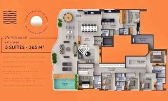 Imagem 7: Penthouse 5 Suítes, 316 m² c/ Piscina à venda no Horizonte Urban - Graciosa