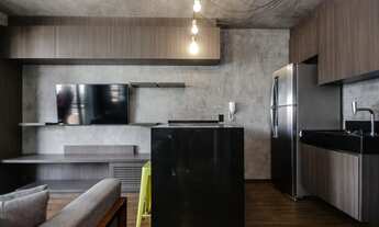 Imagem 4: Apartamento para venda possui 36 metros quadrados com 1 quarto em Cidade Monções - São Pau