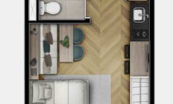 Imagem 6: Estúdio 25m² Pinheiros - To.Liv