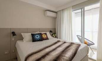 Imagem 7: Cube Campo Belo Apartamento 1 dormitório mobiliado próx metrô Berrini Brooklin Moema Itaim