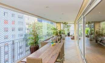 Imagem 2: Apartamento com muita luz natural e varanda deliciosa no itaim bibi