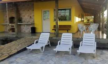 Imagem: Sitio 1.000m² com casa, piscina, rua asfaltada