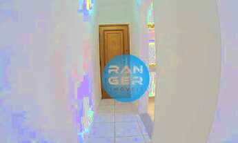 Imagem 3: Apartamento com 3 dormitórios à venda, 100 m² por R$ 387.000 - Encruzilhada - Santos/SP