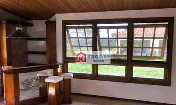 Imagem 4: Sobrado com 4 dormitórios para alugar, 292 m² por R$ 9.500,00/mês - Quinta das Flores - Sã