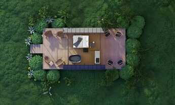 Imagem 3: Chalé A-Frame Casa com 1 dormitório