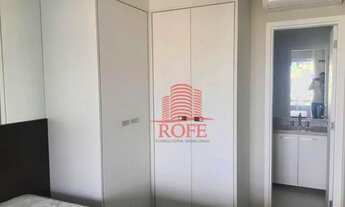 Imagem 7: Apartamento com 1 dormitório para venda e locação no Brooklin. Venda: porteira fechada. Lo