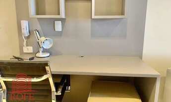 Imagem 6: Apartamento com 1 dormitório para venda e locação no Brooklin. Venda: porteira fechada. Lo