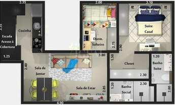 Imagem 3: APARTAMENTO SEM CONDOMÍNIO à venda, 2 quartos, 1 suíte, 1 vaga, Campestre - Santo André/SP
