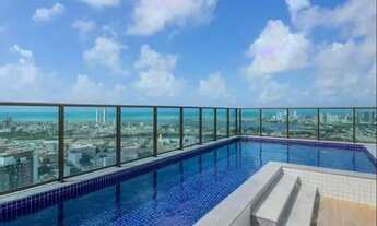 Imagem 2: Flat quarto e sala separado no Beach class ilha do leite