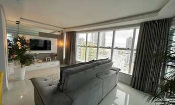 Imagem 6: Apartamento mobiliado e decorado com 4 dormitórios e 3 vagas em Itapema - Meia Praia