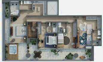 Imagem 7: Cobertura Duplex Hi Pinheiros R. Francisco Leitão 200