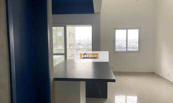 Imagem 7: Apartamento Duplex com 1 dormitório para alugar, 73 m² por R$ 3.709,82/mês - Jardim do Mar