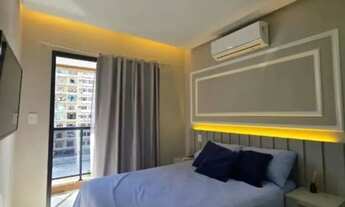 Imagem 5: Ed. Felicitá - LOCAÇÃO - Apartamento MOBILIADO com 2 suítes e varanda - Batista Campo