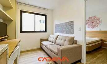 Imagem: Apartamento com 1 quarto mobiliado para