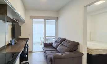 Imagem 2: Apartamento para Locação no Brooklin Paulista 33m², 1 Suíte e 1 Vaga e Lazer Completo