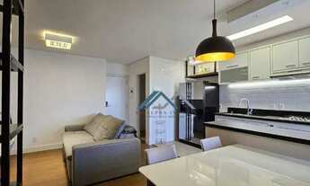 Imagem 3: Apartamento Mobiliado com 1 suíte para alugar, 53 m² por R$ 5.773/mês - Edifício Wi-House