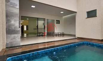 Imagem 2: LINDA CASA 3Q COM PISCINA E ARMÁRIOS - VILA SANTA HELENA - GOIÂNIA - GO