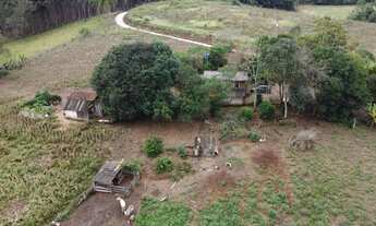 Imagem 6: Chácara formada Santa Cruz Campo Largo 24.200m² ou 1 alq., casa, lavoura, tanque,cachoeira