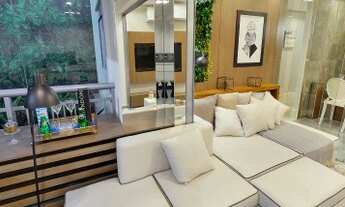 Imagem 2: Apartamento de 81 M² com 3 dormitórios, lavabo, 2 vagas de garagem