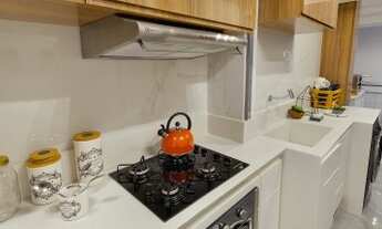 Imagem 6: Apartamento de 81 M² com 3 dormitórios, lavabo, 2 vagas de garagem