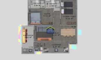Imagem 2: Apart 2 dorms 2 Vagas Predio Frente ao Mar, JGA814