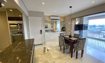 Imagem 3: Apto a venda com 87 M² com 3 quartos 2 vagas varanda gourmet mobiliado HELBOR GIARDINO BEL