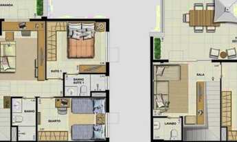 Imagem 2: Cobertura Duplex para Venda em Rio de Janeiro, Recreio dos Bandeirantes, 3 dormitórios, 2